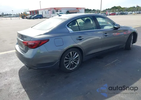 2019 Infiniti Q50 3.0T Luxe from USA, damaged, VIN JN1EV7AP3KM510952
